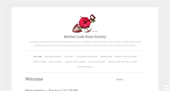 Desktop Screenshot of motherloderose.org